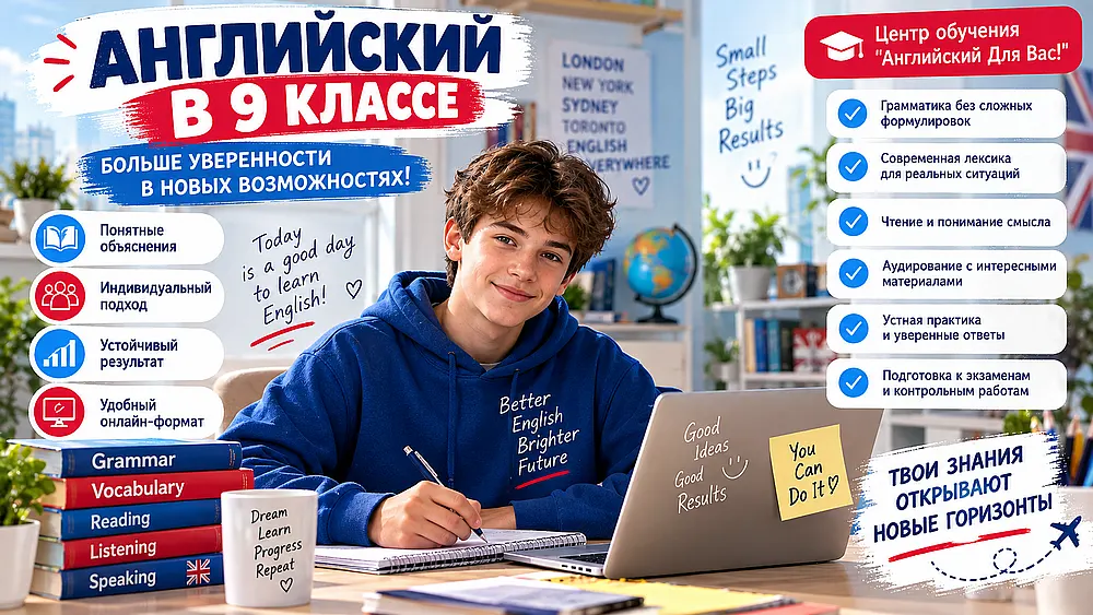 Английский в 9 классе: как укрепить знания и учиться увереннее