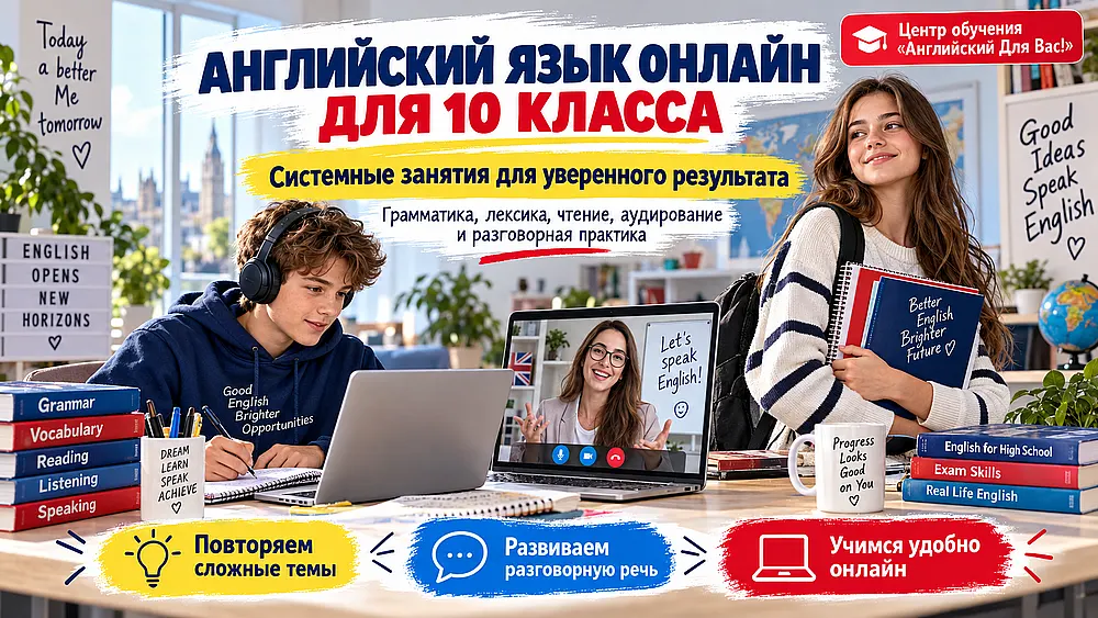 Как улучшить английский в 10 классе